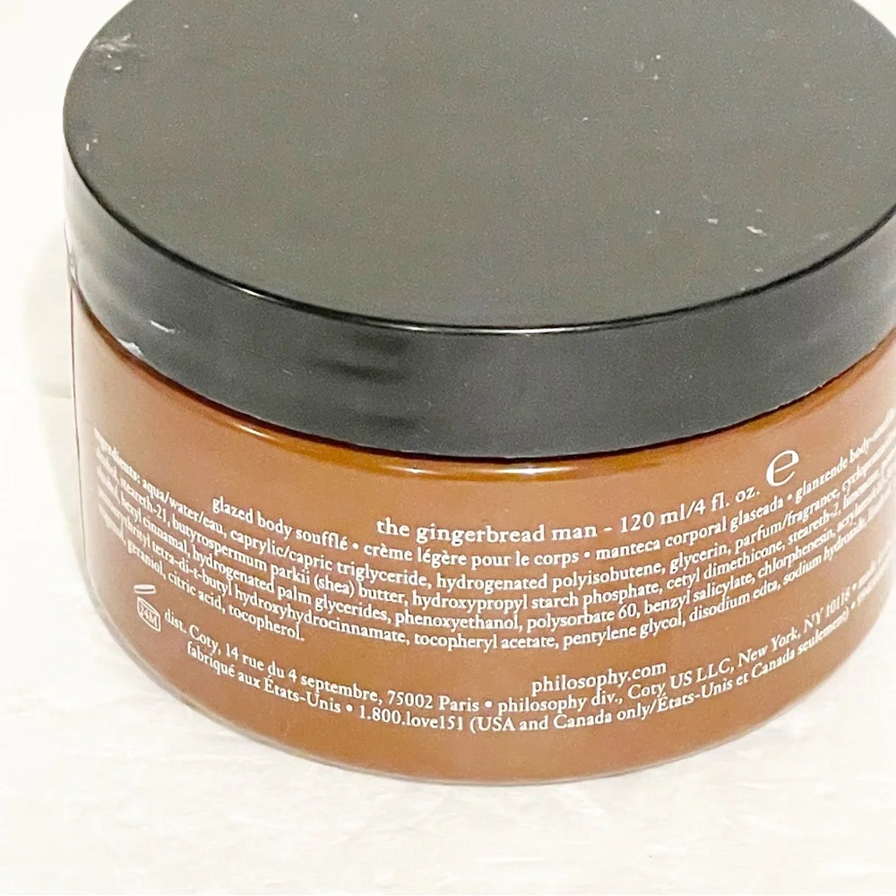 Philosophy‎ Co. The Gingerbread Man Glazed Body Soufflé 4 fl oz